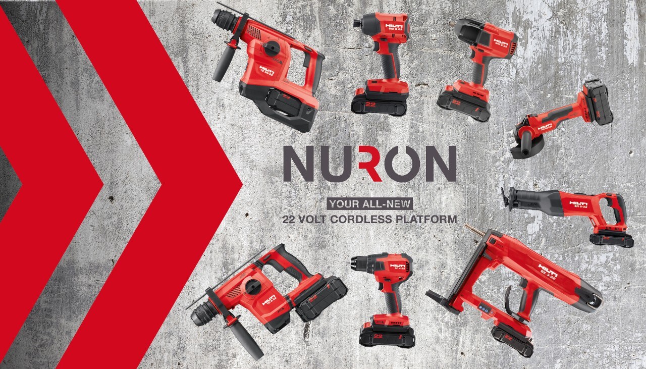 Nuron portfolio covers all application on one single platform 22V