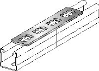 Miếng nối thanh đỡ MQV-F Đầu nối thanh đỡ phẳng mạ kẽm nhúng nóng dùng làm bộ mở rộng dọc cho thanh giằng MQ