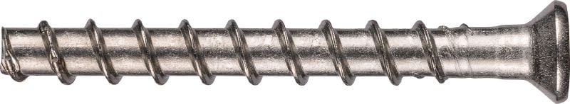 KH-EZ C SS316 Screw anchor Ultimate-performance screw anchor for quicker permanent fastening in concrete (stainless steel 316, countersunk head)